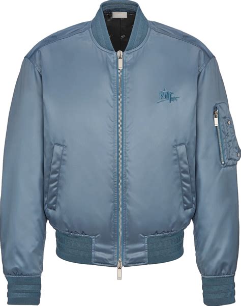 dior satin bomber jacket|Dior bomber jacket pop smoke.